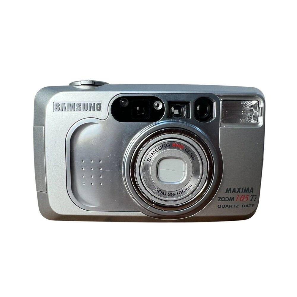 Samsung Maxima Zoom 105Ti Quartz Date 35mm Point & Shoot Film Camera  #93516554